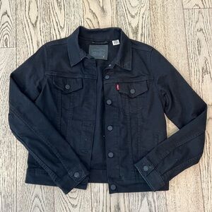 Levi's Midnight Black Denim Jacket